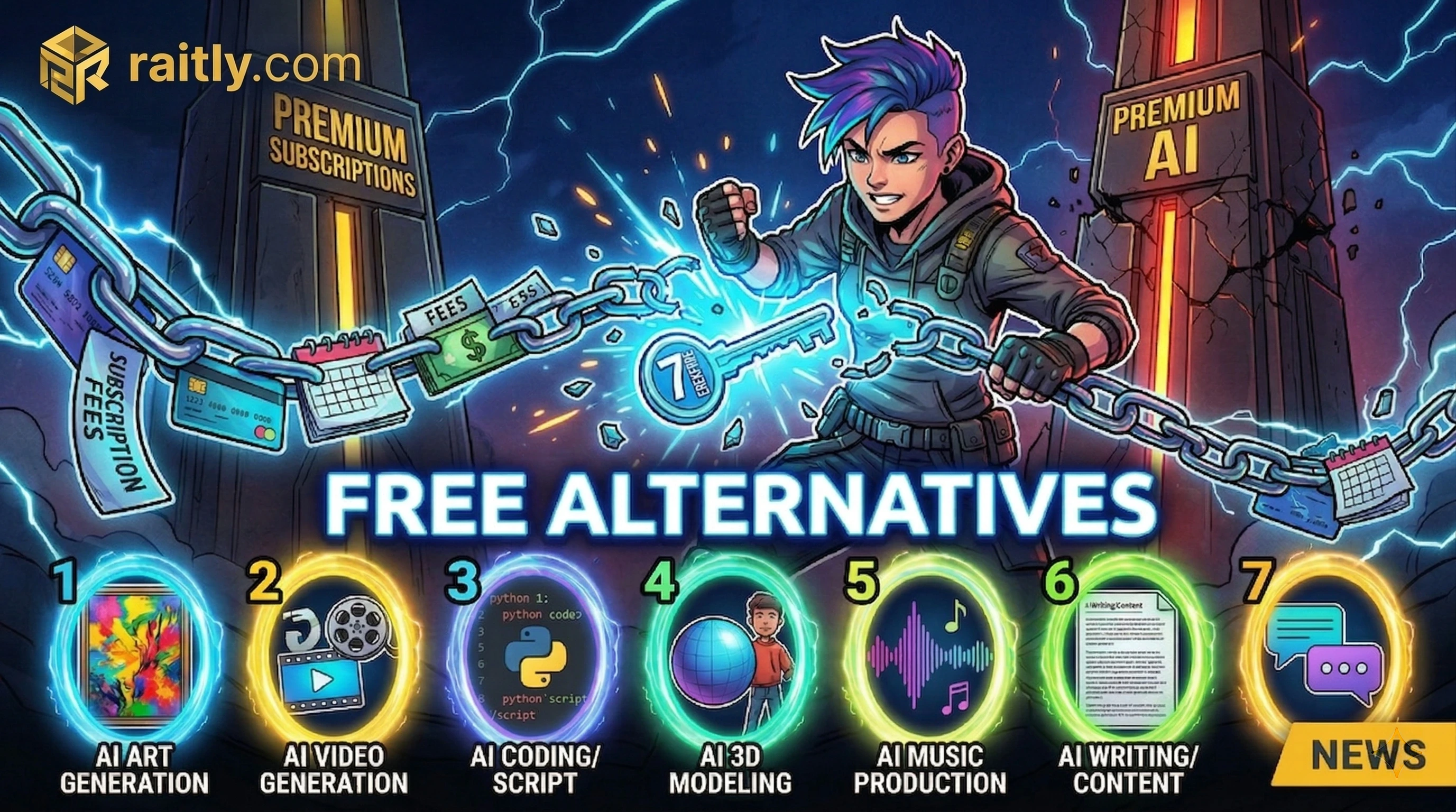 Stop Paying for Subscriptions: The 7 Best Free Alternatives to Premium AI Tools