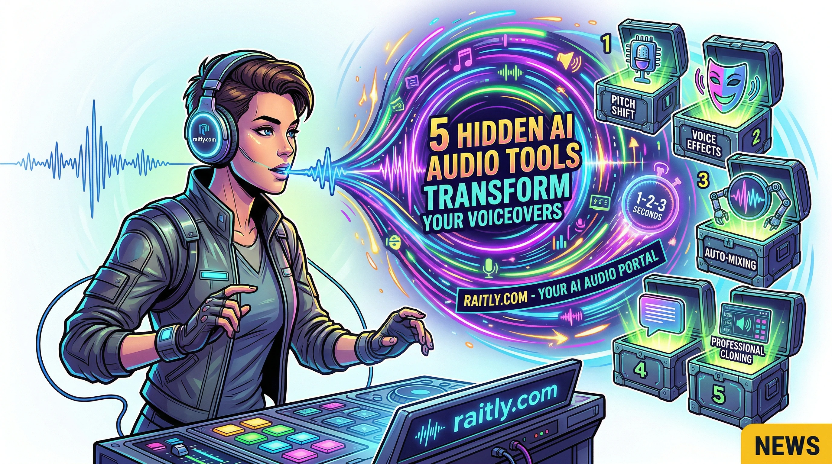 5 Hidden AI Audio Tools That Will Transform Your Voiceovers in Seconds