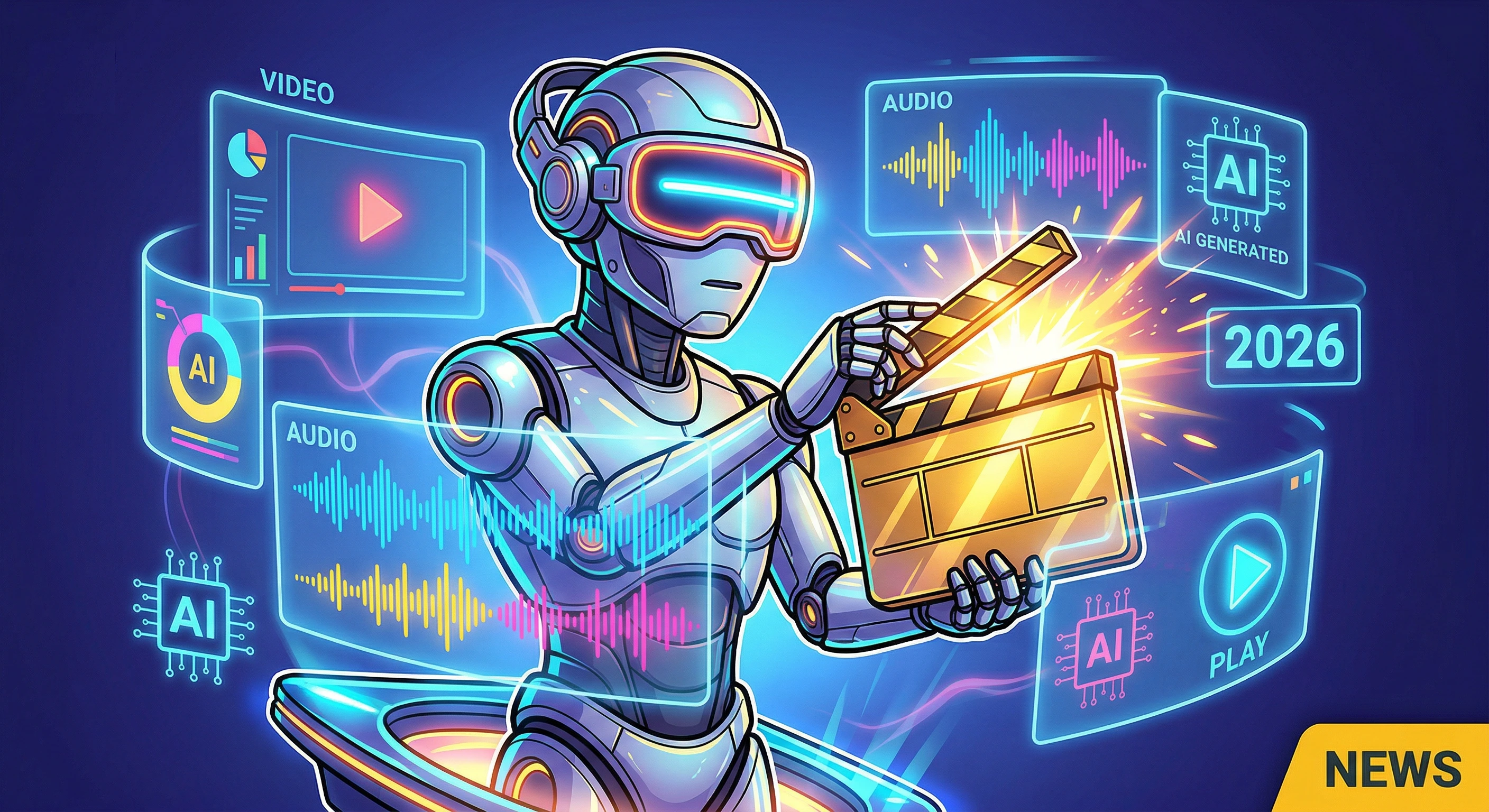 Top 10 Generative AI Tools for Video & Audio You Need to Try in 2026