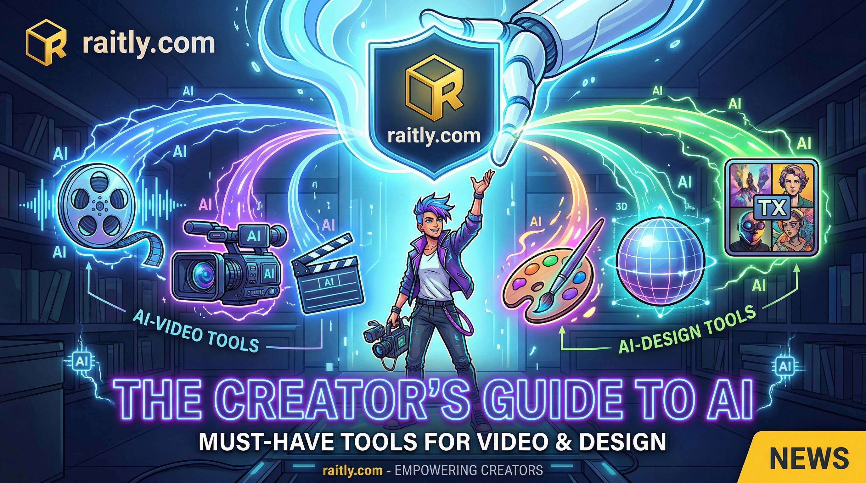 The Creator's Guide to AI: Must-Have Tools for Video Editors and Designers