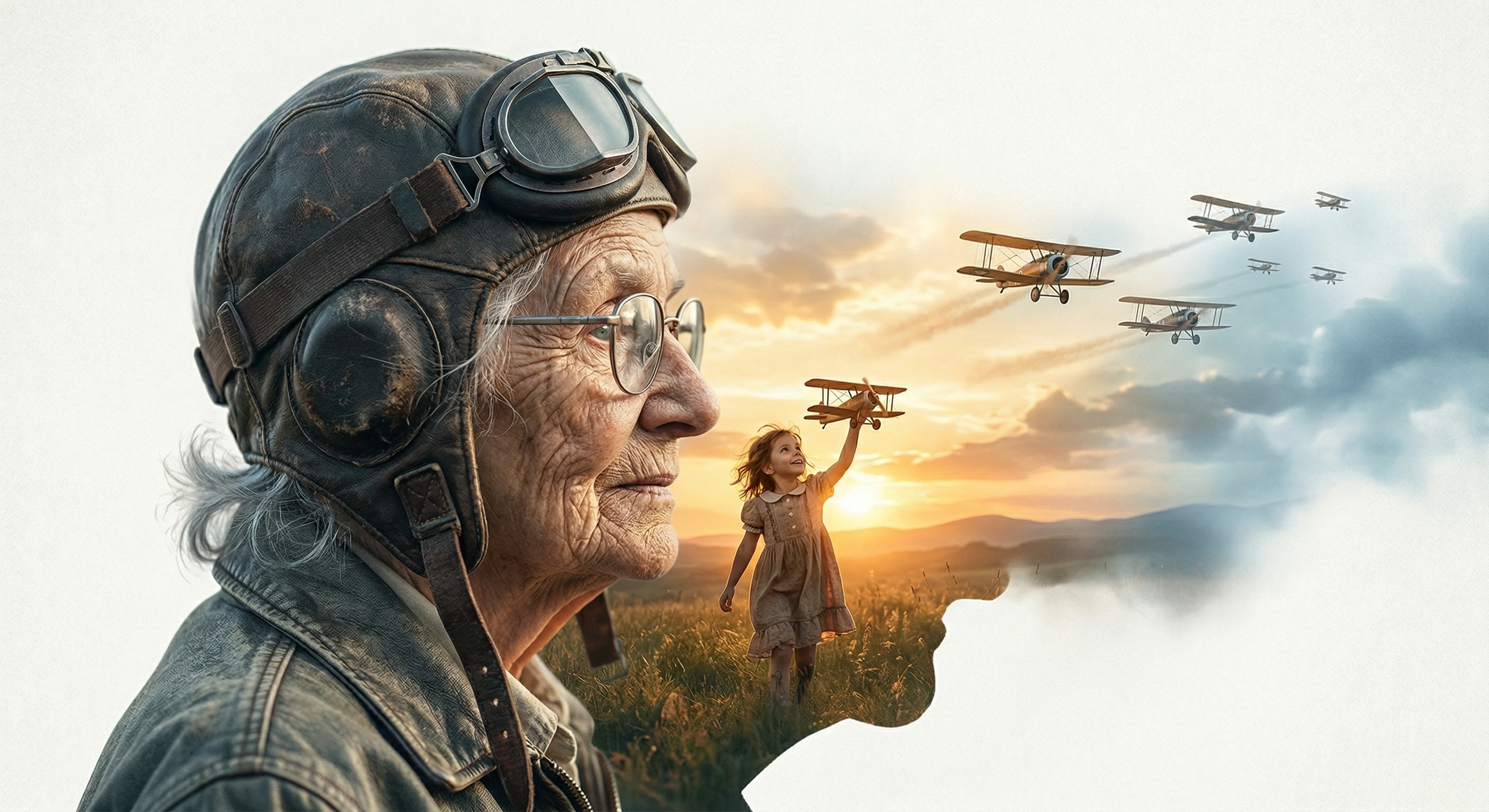 Realistic Female Ink Sketch