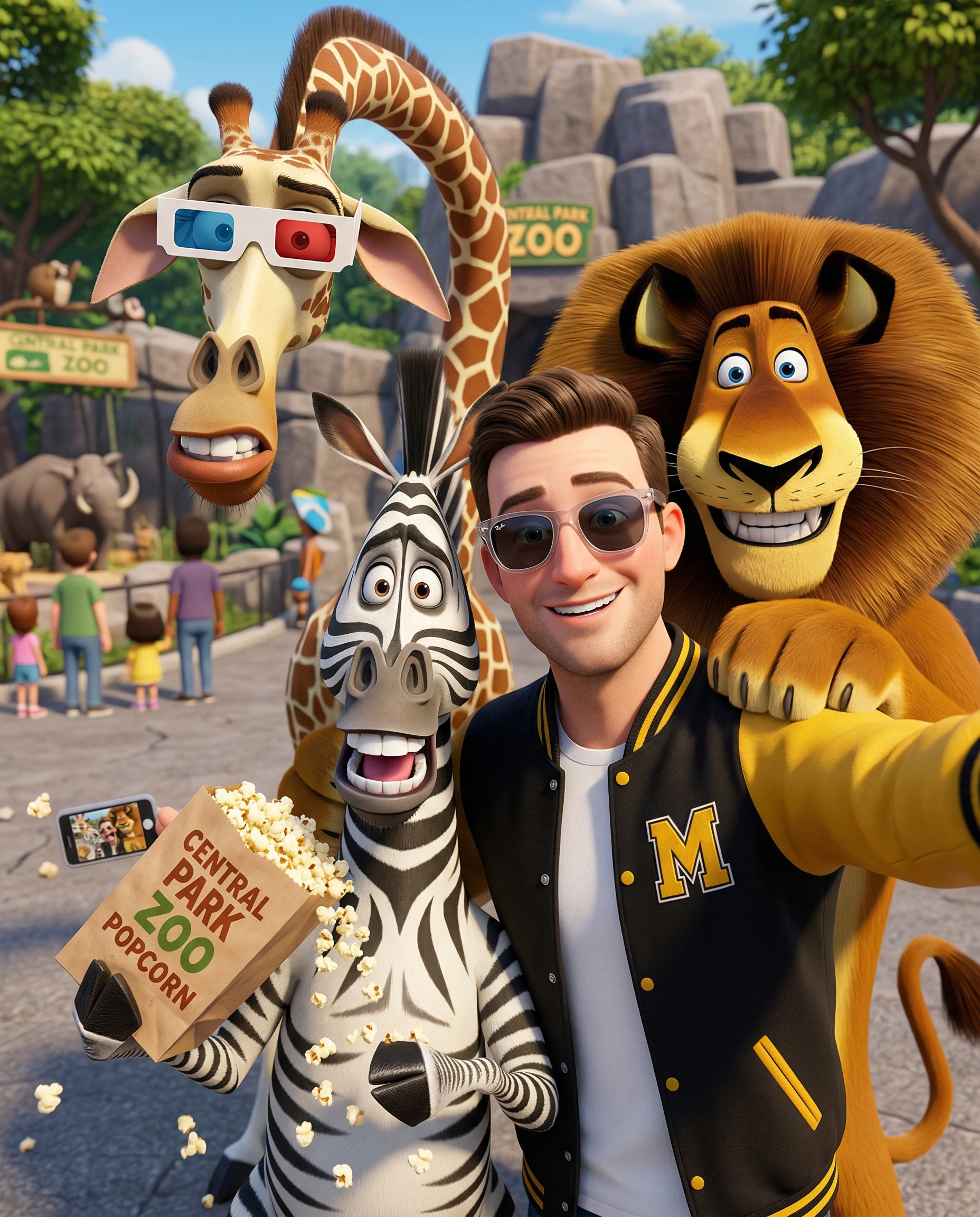 Wild Selfies: A Cinematic Day Out at Central Park Zoo