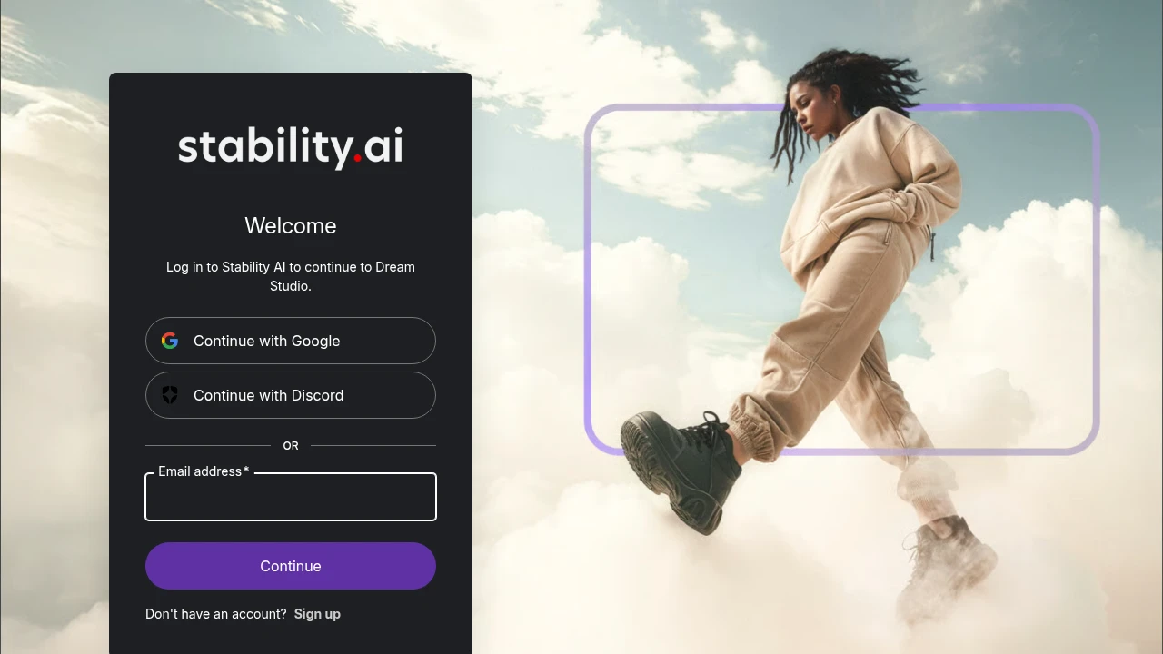 DreamStudio Screenshot
