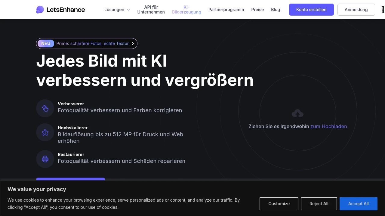 Let's Enhance Screenshot